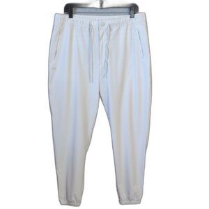 Under Armour All Season Khaki Athletic Pants Elastic Ankles Men's L